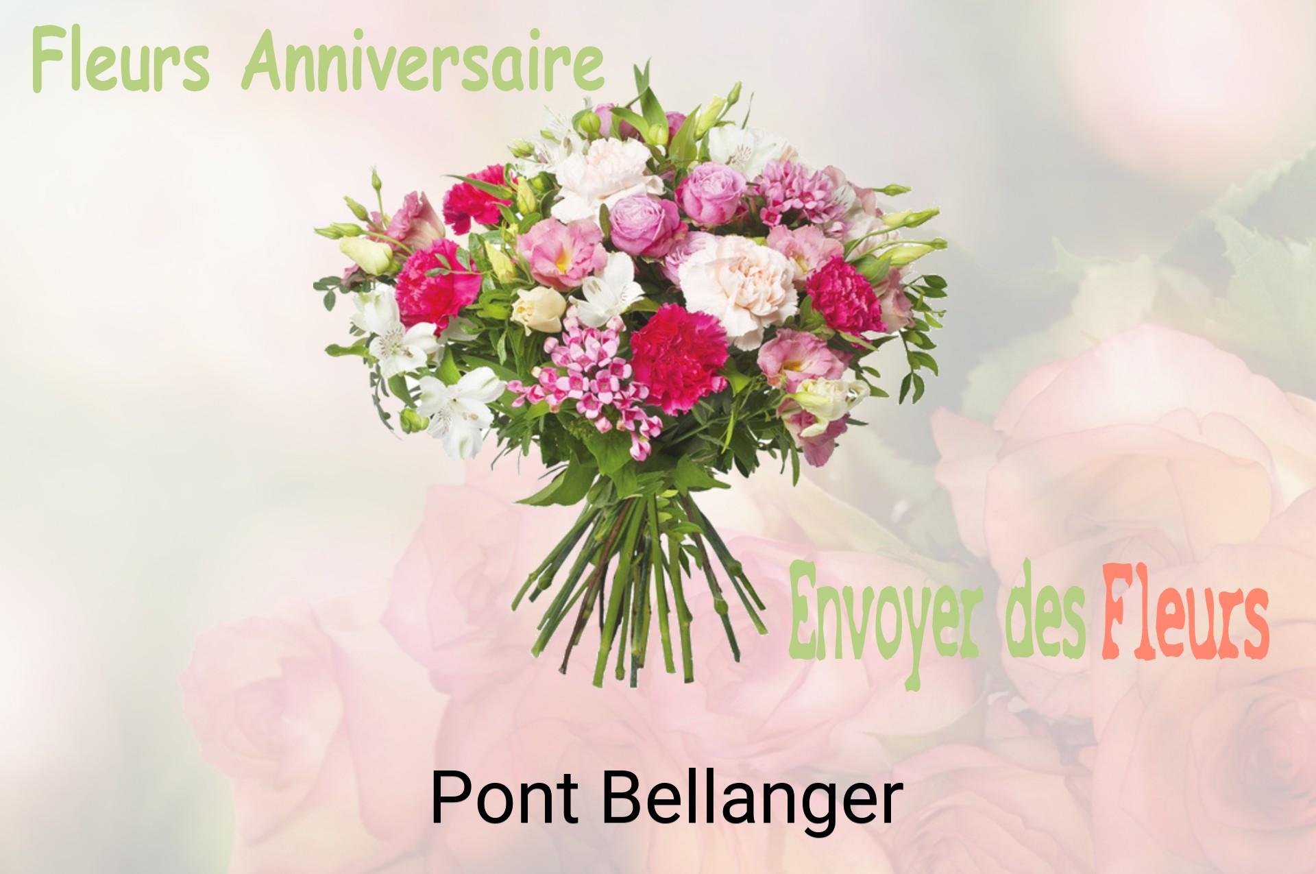 Bouquet de fleurs d’anniversaire livré à Pont-Bellanger